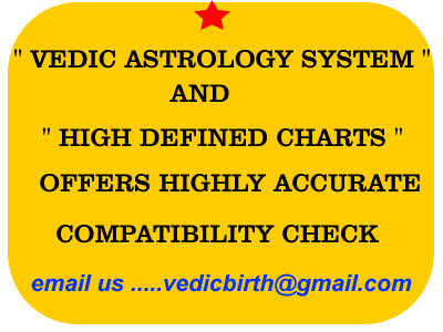 vedic birth chart compatibility